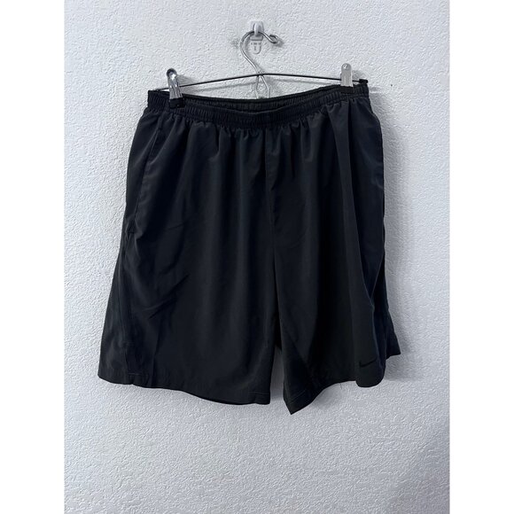 Nike Mens Black Dri-Fit Athletic Shorts Size Large - Picture 1 of 7